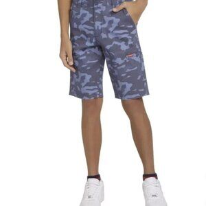 Levi's Youth Boys Size 8 Blue Camouflage Adjustable Waistband Cargo Shorts NWT